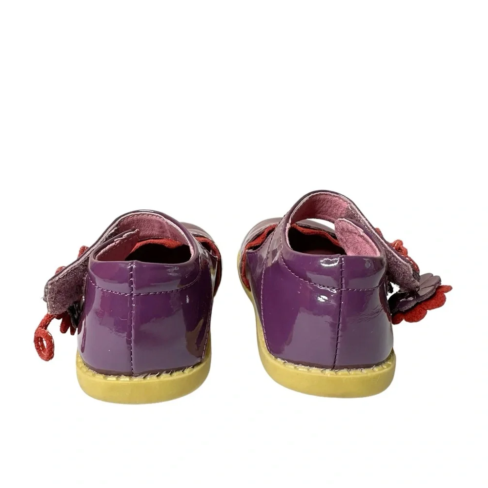 Livie & Luca Shoes Size 5 Purple Mary Jane Patent Leather